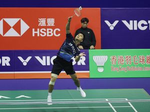 Mantap! Ginting ke Semifinal Hong Kong Open 2023