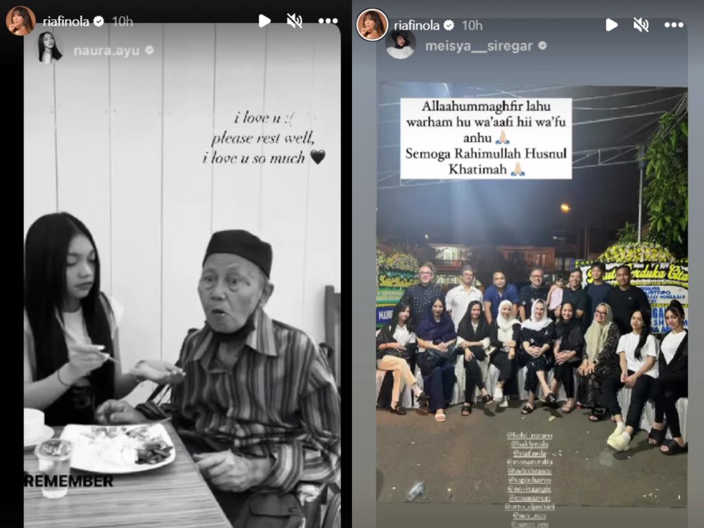 Ayah Nola B3 meninggal dunia
