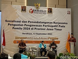 Bawaslu Jatim Ajak Masyarakat Aktif Awasi Pemilu 2024