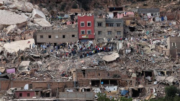 Foto Udara Kerusakan di Maroko Akibat Gempa