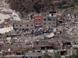 Foto Udara Kerusakan di Maroko Akibat Gempa