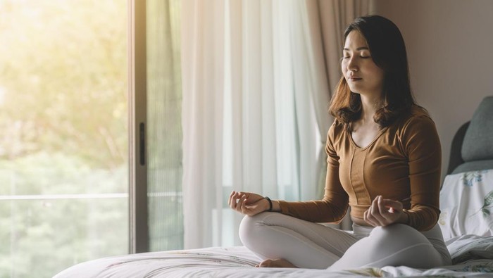 Ilustrasi meditasi Ilustrasi meditasi