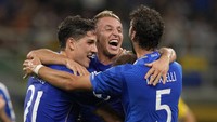 Berkat kemenangan ini, Italia kini mengumpulkan tujuh poin di peringkat kedua klasemen Grup C kualifikasi Euro 2024. Italia punya jumlah poin yang sama dengan Ukraina dan Makedonia Utara, tapi Azzurri punya tabungan satu pertandingan. AP/Antonio Calanni  