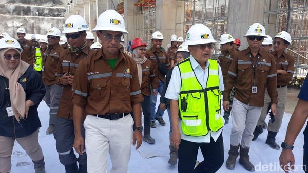Potret JK Cek Pembangunan PLTA Kerinci