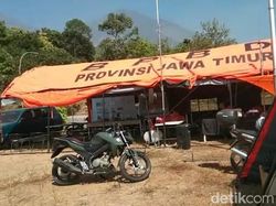 Kebakaran Gunung Arjuno Padam