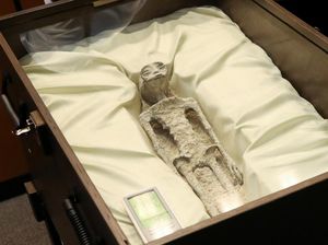 Peneliti Pamerkan Jasad yang Dianggap Alien di Meksiko, Begini Bentuknya Peneliti Pamerkan Jasad yang Dianggap Alien di Meksiko, Begini Bentuknya
