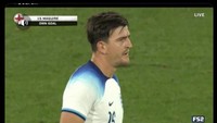 Yah, kata meme ini, yang penting Maguire bikin gol. Gol bunuh diri, kan, tetap saja gol! Foto: dok. Internet/X (Twitter)  