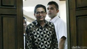 Momen Arsjad Pamit saat Rapat Pemenangan Ganjar