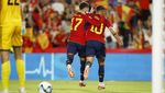 Momen Spanyol Pesta Gol ke Gawang Siprus