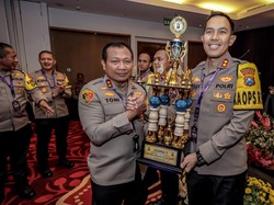 Polres Jombang Juara 1 Penilaian Aplikasi Siap Semeru