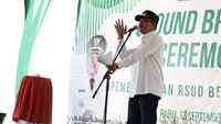 Momen Bupati Bandung Resmikan Groundbreaking RSUD di Desa Tegalluar