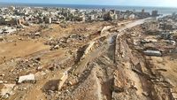 Potret Kerusakan Akibat Banjir di Libya