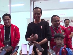 Jokowi Usai Nonton Pertandingan Indonesia Vs Turkmenistan: Ini Sejarah!