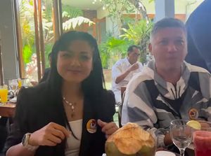 Nirina Zubir Tanya ke Jokowi saat Makan Siang Bareng: Bapak, Bawa Dompet?
