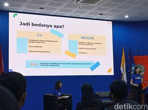 Mahasiswa Merapat! Ini Tips Personal Branding dan Bikin CV dari HRD detikcom