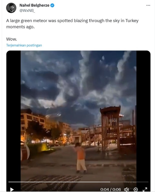 Video anak kecil/ Foto: Twitter.com/NahelBelgherze