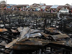 22 Rumah Ludes Terbakar di Palangkaraya