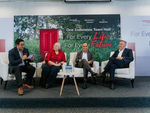 Momen CEO Prudential Plc Berkunjung ke Jakarta