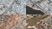 Foto Satelit Ungkap Kondisi Before-After Banjir Terjang Libya
