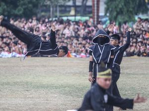 Atraksi Gelar Senja Pramuka Se-Kabupaten Bogor