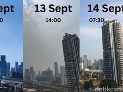 Kualitas Udara Pagi Ini: DKI Mendingan, Tangerang Masih Merah