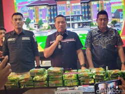 Polda Lampung Ungkap Jaringan Narkoba Internasional Modus Kemasan Teh China