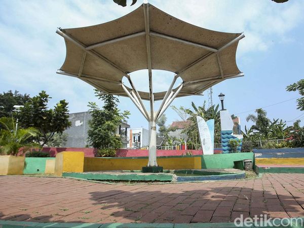 Potret Taman Cipayung Depok Usai Viral Tisu Magic Bekas