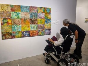 Ratusan Lukisan Karya Difabel Mejeng di TBY Jogja