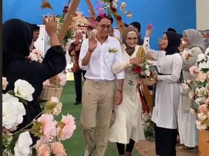 Pernikahan Viral Pengantinnya Pakai Baju Terlalu Santai, Dinyinyirin Tamu