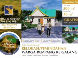 Warga Rempang Dapat Rumah dengan Luas Tanah 500 M2, Ini Fasilitasnya