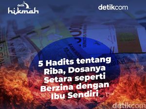 Infografis: 5 Hadits tentang Riba, Dosanya Setara seperti Berzina dengan Ibu Sendiri Infografis: 5 Hadits tentang Riba, Dosanya Setara seperti Berzina dengan Ibu Sendiri