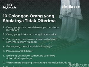 Infografis: 10 Golongan Orang yang Sholatnya Tidak Diterima Infografis: 10 Golongan Orang yang Sholatnya Tidak Diterima