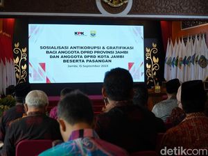 KPK Kumpulkan Anggota DPRD Jambi, Ingatkan Soal Korupsi Ketok Palu RAPBD