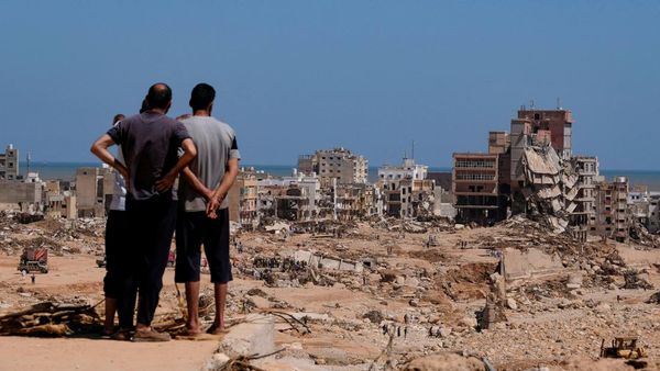 Luluh Lantak Kota Derna Libya Disapu Banjir
