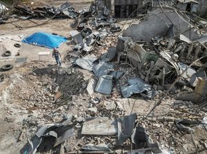 Lumbung Gandum Ukraina Hancur Dibombardir Rudal Rusia