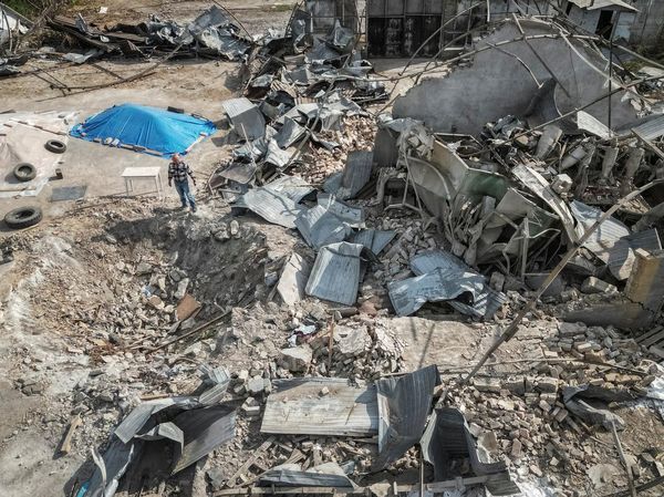 Lumbung Gandum Ukraina Hancur Dibombardir Rudal Rusia