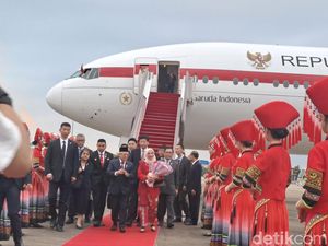 Tiba di Nanning China, Maruf Amin Disambut Tarian Tradisional