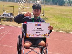 Kisah Bintang, Peraih Emas Olimpiade O2SN Berkursi Roda