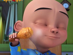 Netizen Ini Ngiler dan Ngidam Ingin Cicip Ayam Goreng Upin Ipin