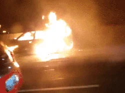 Geger Sedan Meledak di Tol Purbaleunyi, Sopir Meninggal Dunia