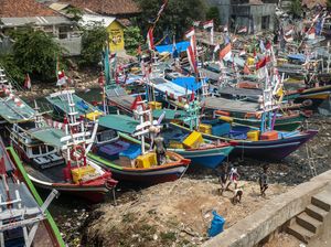 Pendangkalan di Pelabuhan Labuan, Kapal Nelayan Sulit Keluar Masuk Pendangkalan di Pelabuhan Labuan, Kapal Nelayan Sulit Keluar Masuk