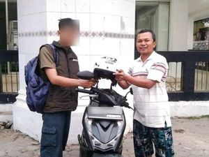 Kocak! Pria Cimahi Lupa Bawa Pulang Motor 4 Hari Usai Beli Makan