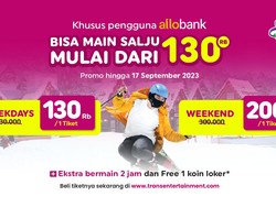 Cuma Sampai 17 September, Ada Paket Liburan Hemat di Trans Snow World Bintaro!