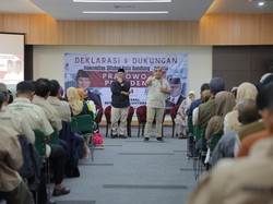 Ratusan UMKM dan Kaum Difabel Kota Bandung-Cimahi Deklarasi Dukung Prabowo