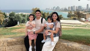7 Foto Samuel Zylgwyn & Franda ke Israel, Perdana Ajak 2 Anak ke Luar Negeri