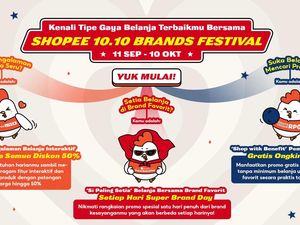 Cek Tipe Gaya Belanjamu dan Penuhi di Shopee 10.10 Brands Festival