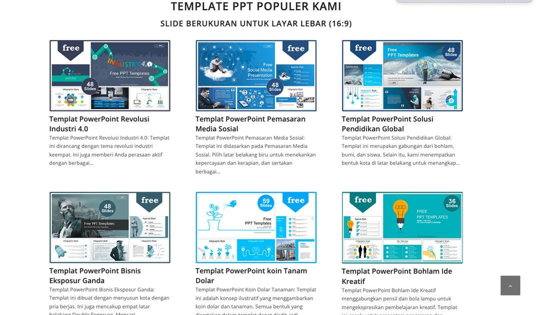 4. Template PPT gratis.