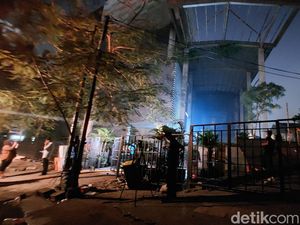 Atap Bagian Belakang Museum Nasional Ambruk Imbas Kebakaran