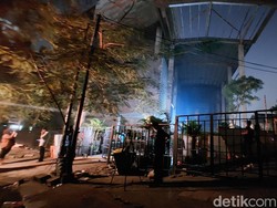 Atap Bagian Belakang Museum Nasional Ambruk Imbas Kebakaran