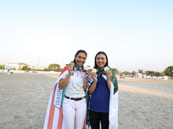 Natasha dan Karen Tuai Sukses di Kejurnas Berkuda 2023